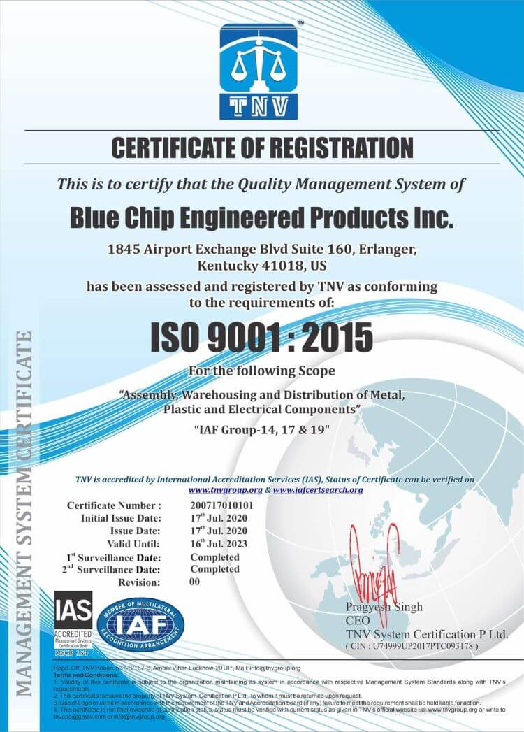 ISO certificate _June 2022_ Blue Chip Engineered Products (1) (1)