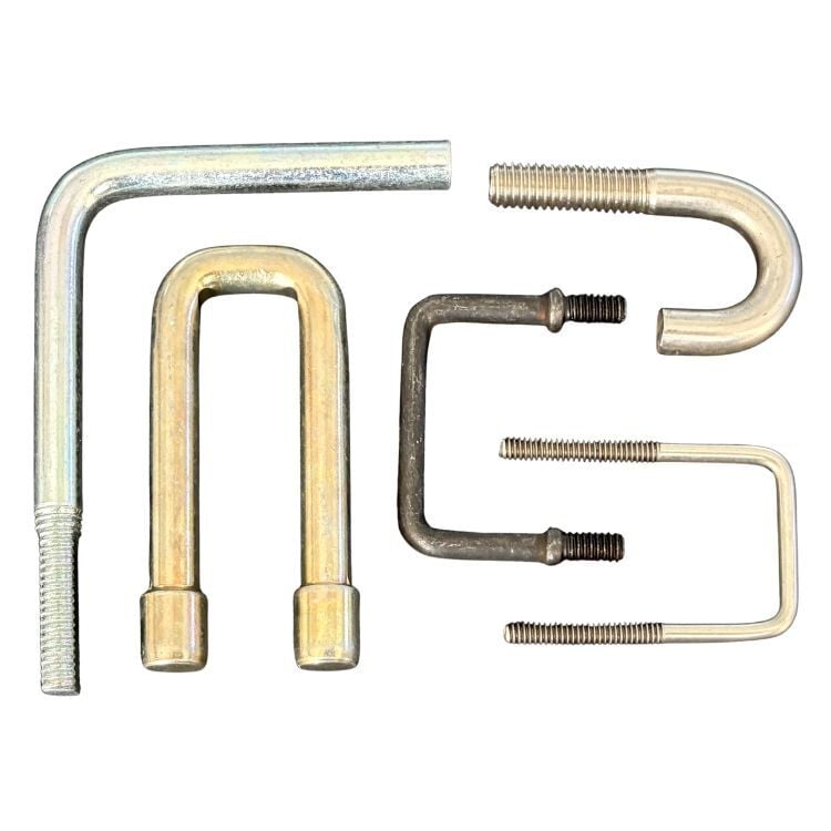 u bolt, L bolt, J bolt