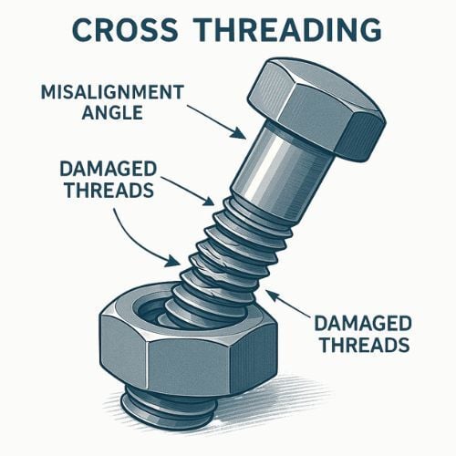 Pitch Diameter in Thread Design-cross threading-blue chip engineered products