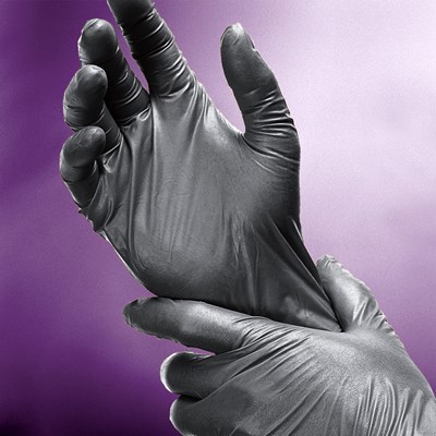 shadow nitrile exam gloves